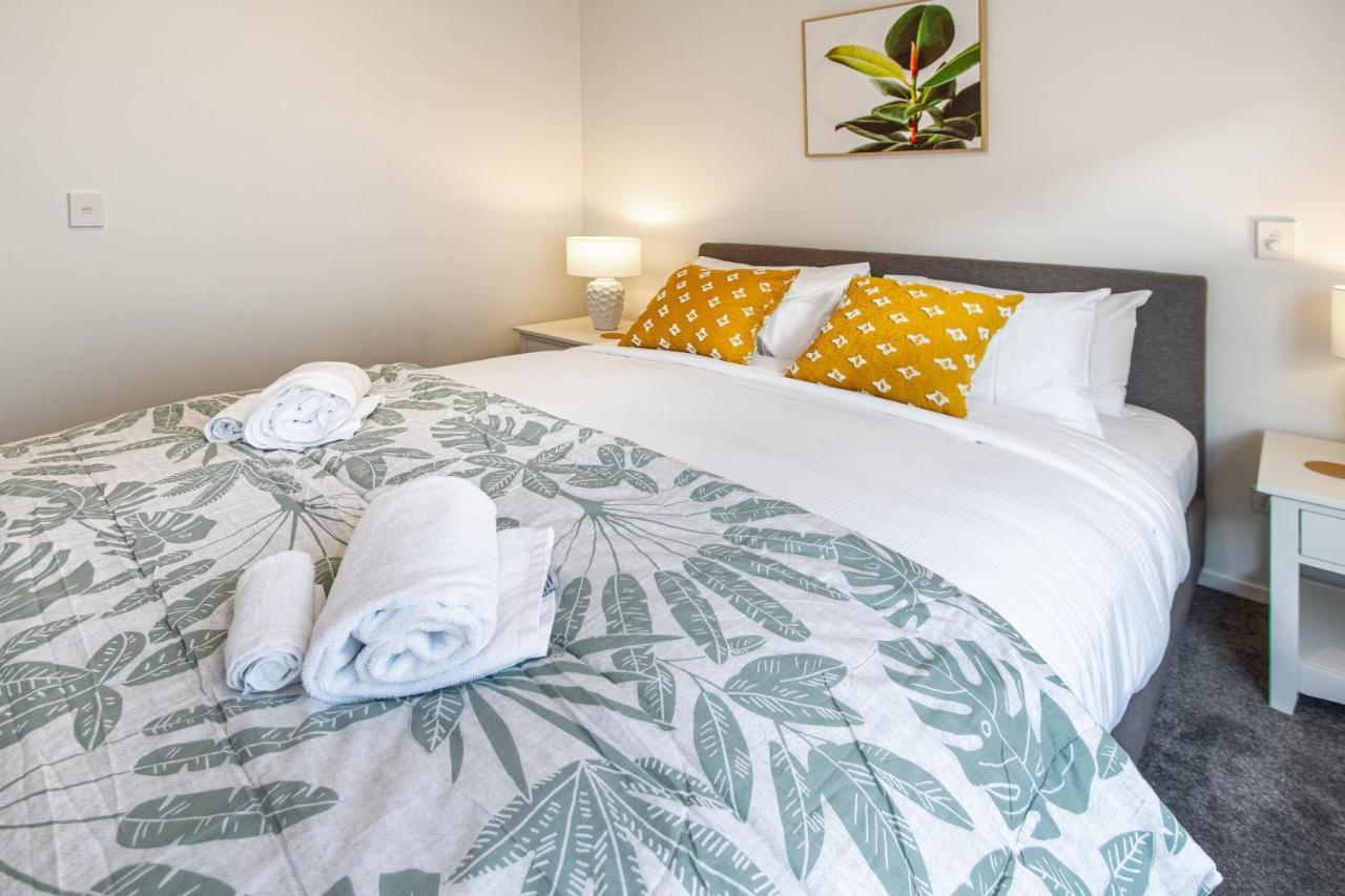 Vibrant City Abode - 2 Bed 2 Bath Lejlighed Christchurch Eksteriør billede